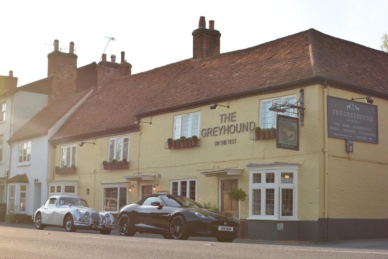 The Greyhound On The Test Hotel Stockbridge  Eksteriør bilde